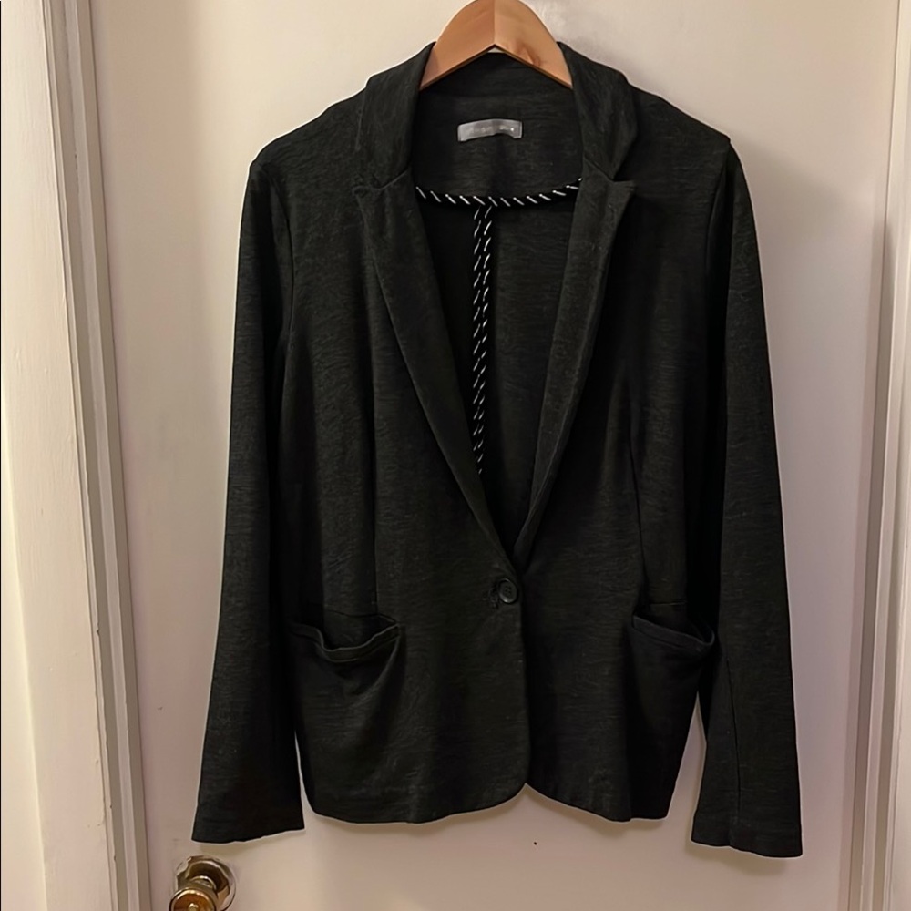 Olivia Moon dark grey Blazer Classic Tailored Suit Jacket